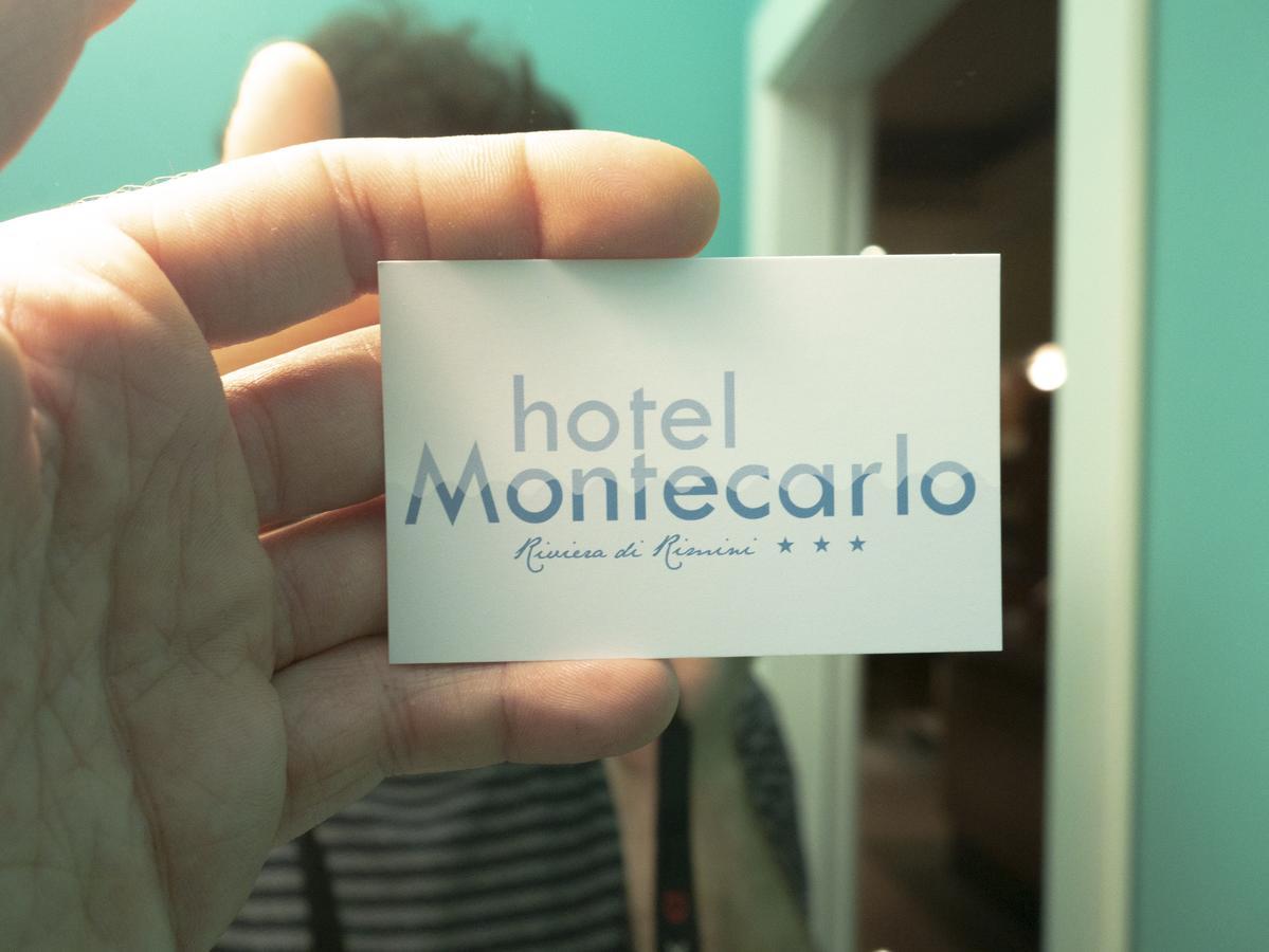 Hotel Montecarlo Римини Экстерьер фото